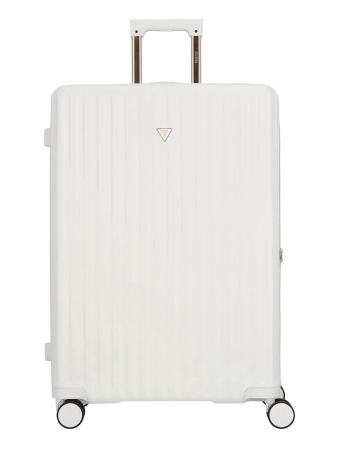 GUESS OLBIA Large Trolley white - Rigid Trolley Cases