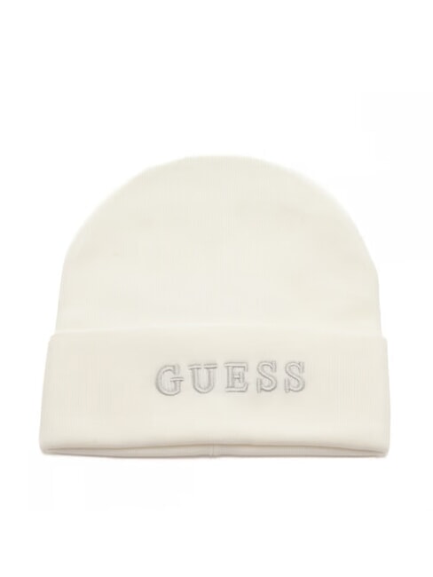 GUESS LOGO Cuffed hat OFFWHITE - Hats