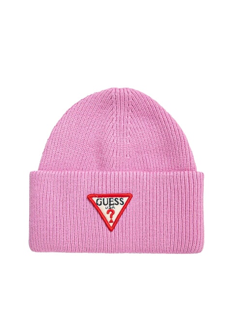 GUESS PATCH TRIANGOLO Cuffed hat fantasy - Hats