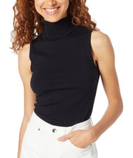 GUESS ZELINDA Turtleneck top with armholes - T-shirt