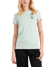 GUESS FLOWERS Stretch T-shirt - T-shirt