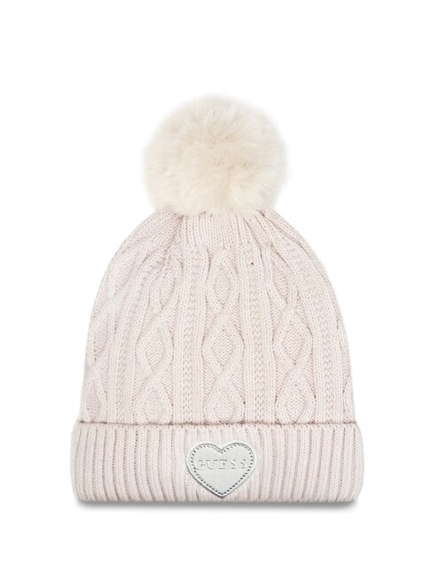GUESS KIDS Braided hat with pom pom muted stone - Baby Hat