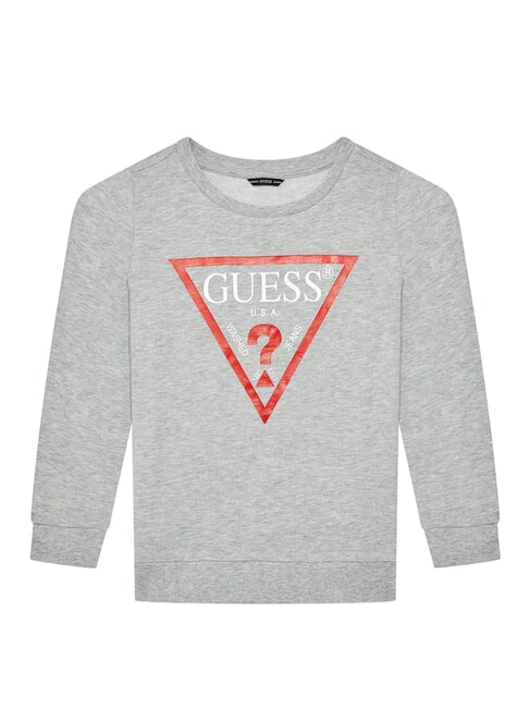 GUESS CORE KIDS Long sleeve sweatshirt with logo print light heather grey - Baby Sweatshirt