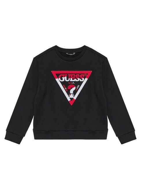 GUESS KIDS ACTIVE Sweatshirt with embroidered logo jetbla - Baby Sweatshirt