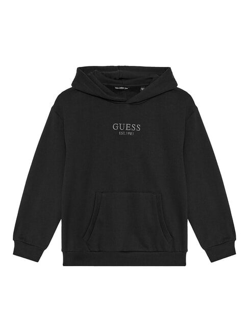 GUESS KIDS Hoodie with pocket jetbla - Baby Sweatshirt
