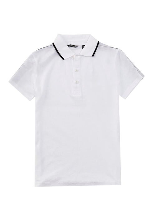 GUESS KIDS 3-button half-sleeve polo shirt purwhite - Child T-shirt
