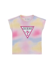 GUESS KIDS Multicolor T-shirt with logo - Child T-shirt