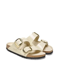 BIRKENSTOCK ARIZONA BIG BUCKLE  Leather sandals shine ecru - Women&rsquo;s shoes - 1