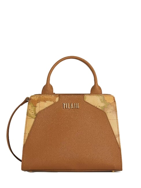 ALVIERO MARTINI PRIMA CLASSE JAVA CITY Handbag with shoulder strap TOBACCO - Women’s Bags