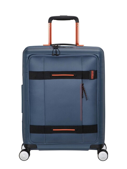 AMERICAN TOURISTER HELLO CABIN Expandable carry-on trolley navy/orange - Hand luggage