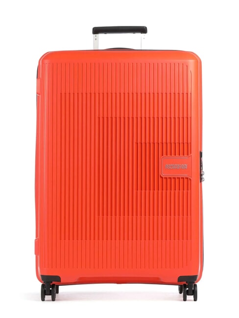 AMERICAN TOURISTER AEROSTEP Large size expandable trolley BRIGHT ORANGE - Rigid Trolley Cases