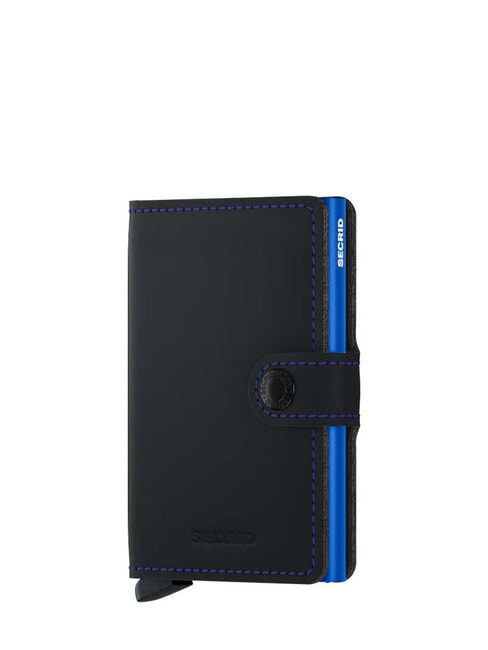 SECRID MATTE  Wallet with RFID blocking card holder black & blue - Men’s Wallets