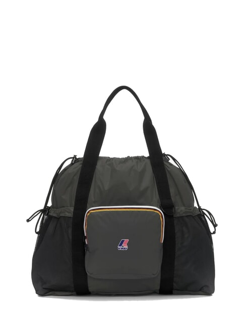 KWAY LE VRAI 3.0 MARCEL Foldable Nylon Tote Bag green blackish - Women’s Bags