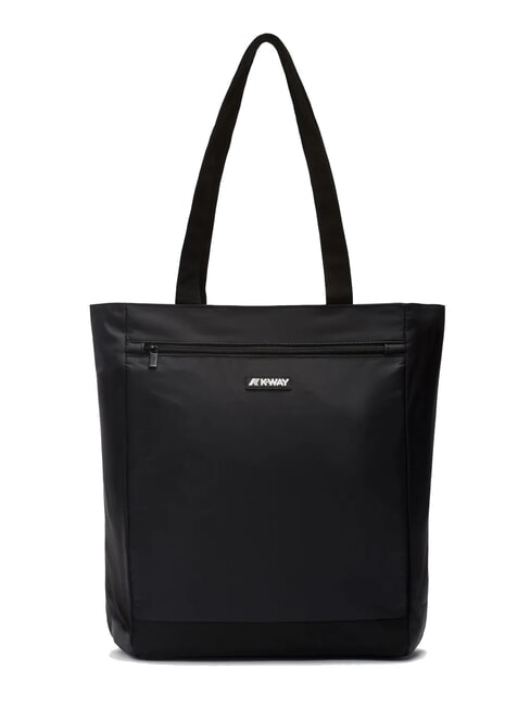 KWAY ELLIANT Shopping bag with pocket black pure - Women’s Bags