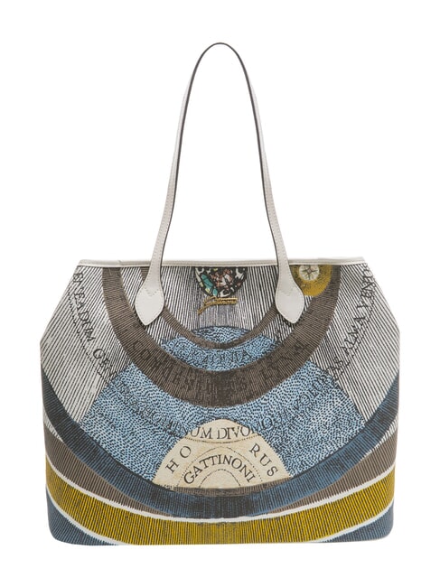 GATTINONI PLANETARIUM Large shopping bag moon/white - Women’s Bags