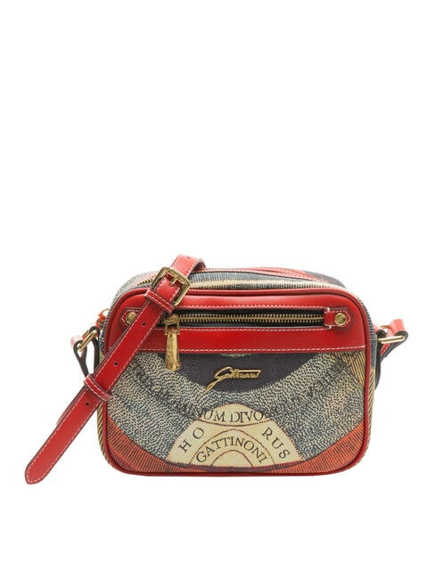 GATTINONI PLANETARIUM Shoulder bag with pocket classic/coral - Women’s Bags