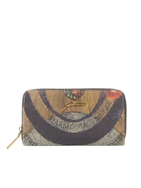 GATTINONI PLANETARIUM Large double zip wallet classic/beige - Women’s Wallets