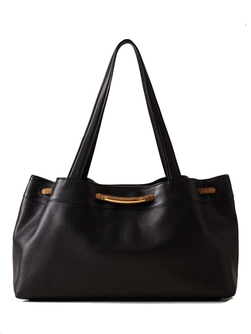 BORBONESE FILO  Shoulder bag, leather Black - Women’s Bags