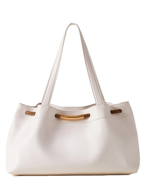 BORBONESE FILO  Shoulder bag, leather white - Women’s Bags
