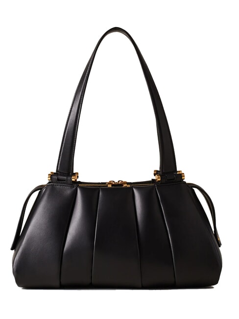 BORBONESE L ECLAIR  Shoulder bag, in leather Black - Women’s Bags