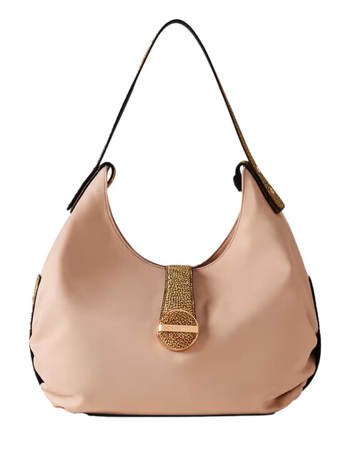 BORBONESE ECLIPSE Hobo Shoulder bag sand/natural op - Women’s Bags