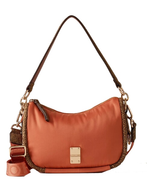 BORBONESE CAHIER  Shoulder bag, with shoulder strap tangerine/natural op - Women’s Bags