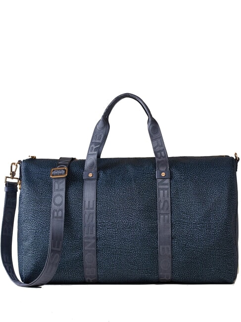 BORBONESE ECO LINE  Medium bag with shoulder strap denim - Duffle bags
