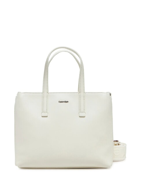 CALVIN KLEIN CK MUST SMALL Handbag with shoulder strap chalk - Women’s Bags