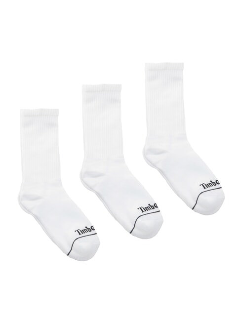 TIMBERLAND PAK CORE SPORT 3 pairs of socks white - Women's Socks