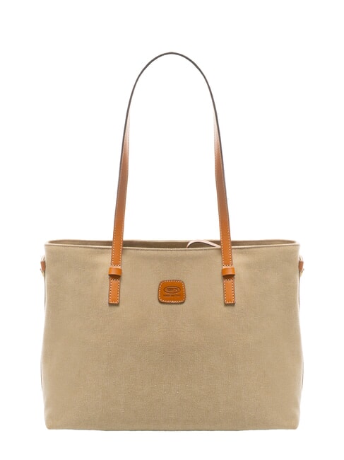 BRIC’S SORRENTO VITTORIA Canvas Shopping Bag olive - Women’s Bags