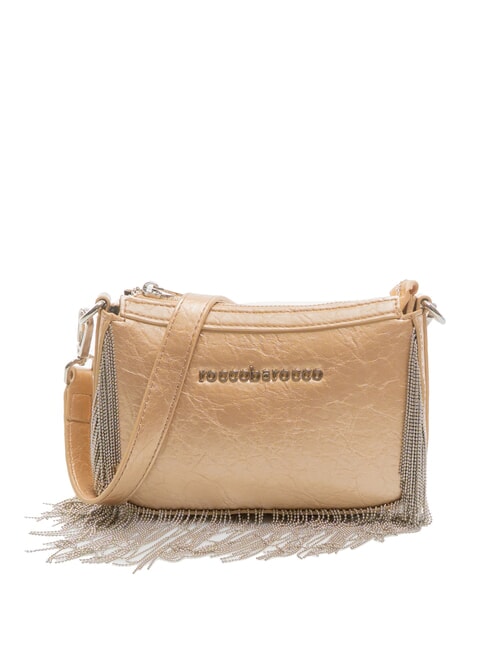 ROCCOBAROCCO FRINGES Shoulder bag with fringes gold - Women’s Bags