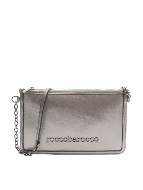 ROCCOBAROCCO SOPHIE Metallic effect flat bag iron - Women’s Bags