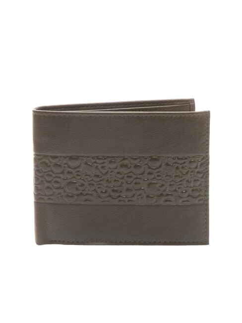 ROCCOBAROCCO VERTIGO Leather wallet with flap dark brown - Men’s Wallets