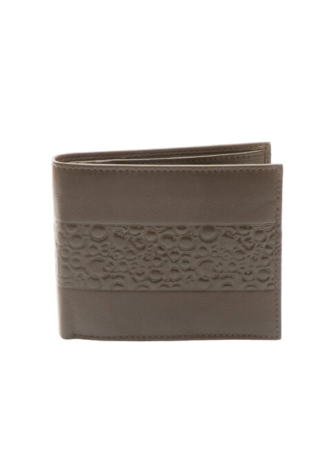 ROCCOBAROCCO VERTIGO Leather wallet flap cc and coin purse dark brown - Men’s Wallets