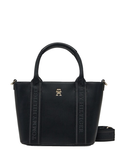 TOMMY HILFIGER TH LOGOTAPE Handbag, with shoulder strap black - Women’s Bags