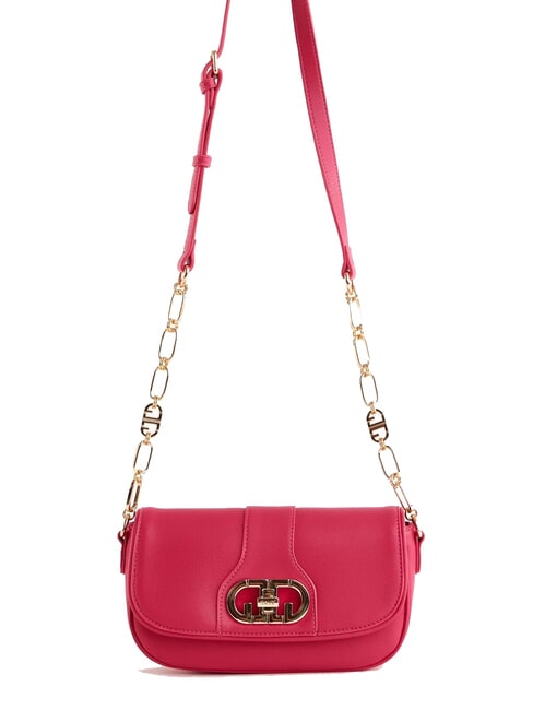 GAUDÌ DIANA Bag with flap and chain shoulder strap FUXIA - Women’s Bags