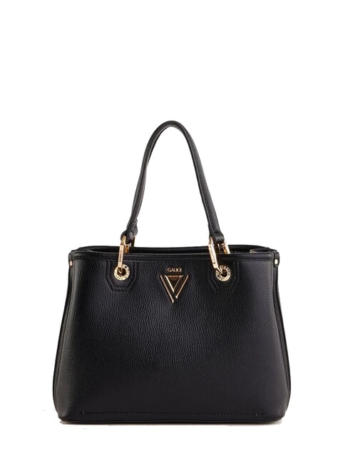 GAUDÌ BEA SUMMER S Small bag with animalier shoulder strap BLACK - Women’s Bags