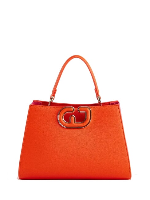 GAUDÌ DEMY S Small color block handbag orange - Women’s Bags