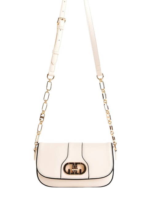 GAUDÌ DIANA Bag with flap and chain shoulder strap white - Women’s Bags