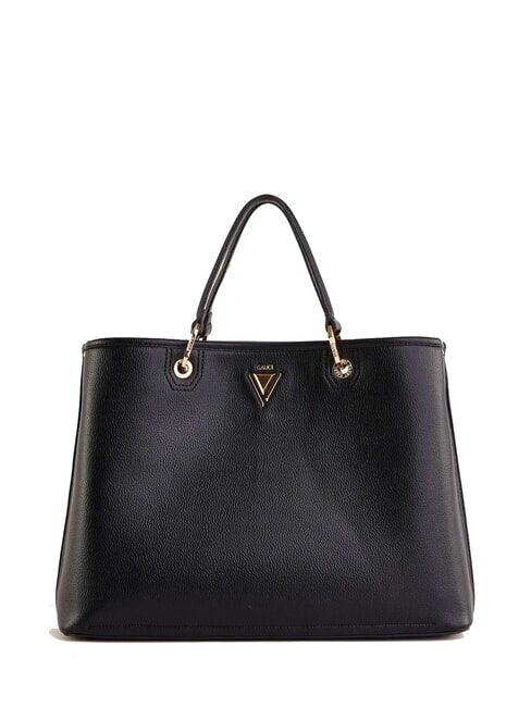 GAUDÌ BEA SUMMER Handbag with animalier shoulder strap BLACK - Women’s Bags