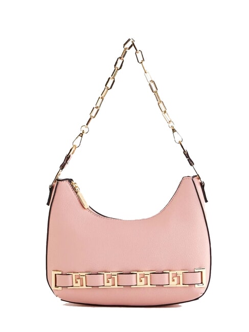 GAUDÌ DORIS Shoulder bag with metal logos ROSE - Women’s Bags
