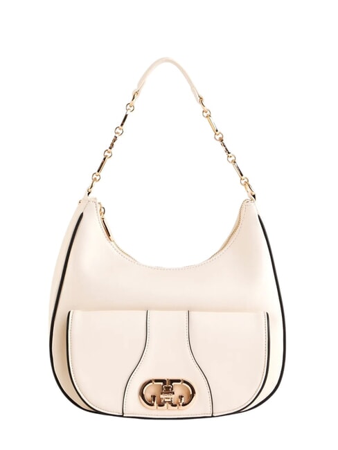 GAUDÌ DIANA Hobo bag with pocket and shoulder strap white - Women’s Bags
