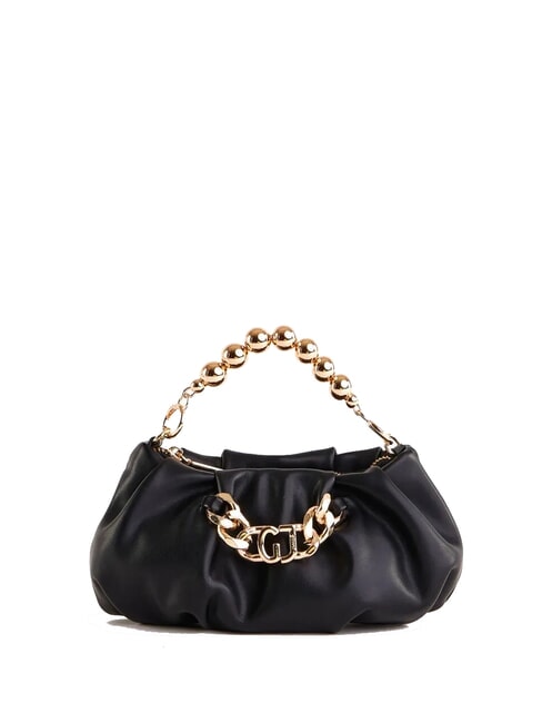 GAUDÌ DEYRA Handbag with metal chain BLACK - Women’s Bags