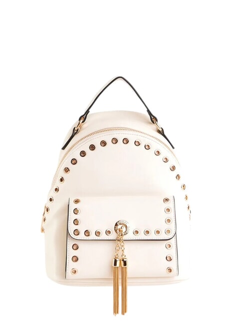 GAUDÌ DIVA Mini backpack with studs white - Women’s Bags
