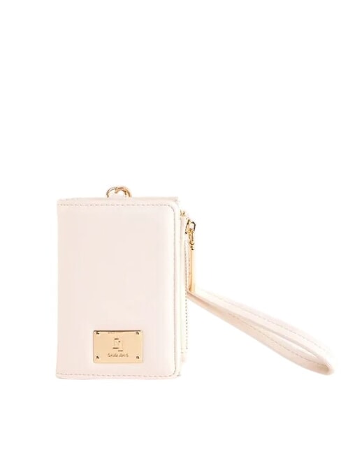 GAUDÌ DELFY Card holder with wristband CREAM - Women’s Wallets