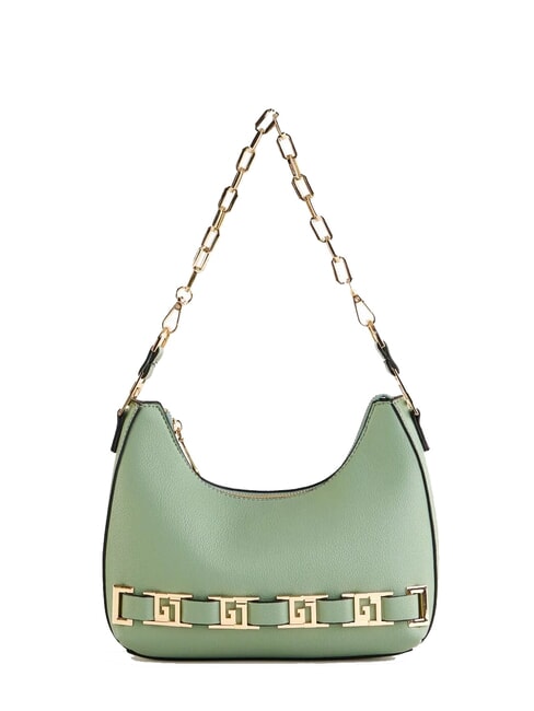 GAUDÌ DORIS Shoulder bag with metal logos marine / white - Women’s Bags