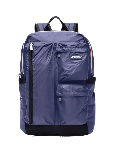 KWAY AMBERT 15.6" laptop backpack deep cobalt blue - Tablet holder& Organizer