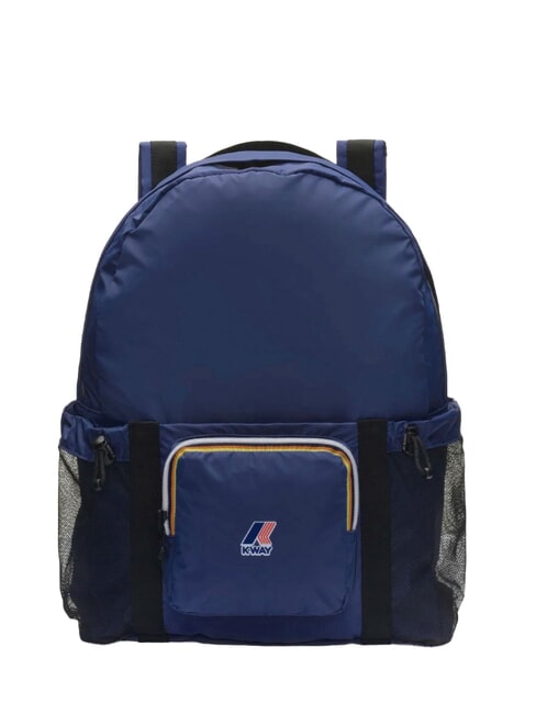 KWAY LE VRAI 3.0 MICHEL Foldable nylon backpack deep cobalt blue - Backpacks & School and Leisure