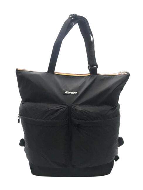 KWAY NOAM Nylon Backpack / Shopping Bag black pure - Women’s Bags