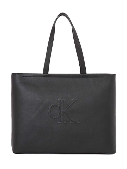 CALVIN KLEIN SCULPTED Slim Shoulder bag on black - Women’s Bags